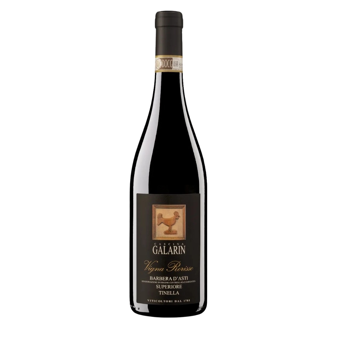 Cascina Galarin BARBERA DASTI SUPERIORE TINELLA — 750 ml — Vinho Fino Tinto Seco italiano