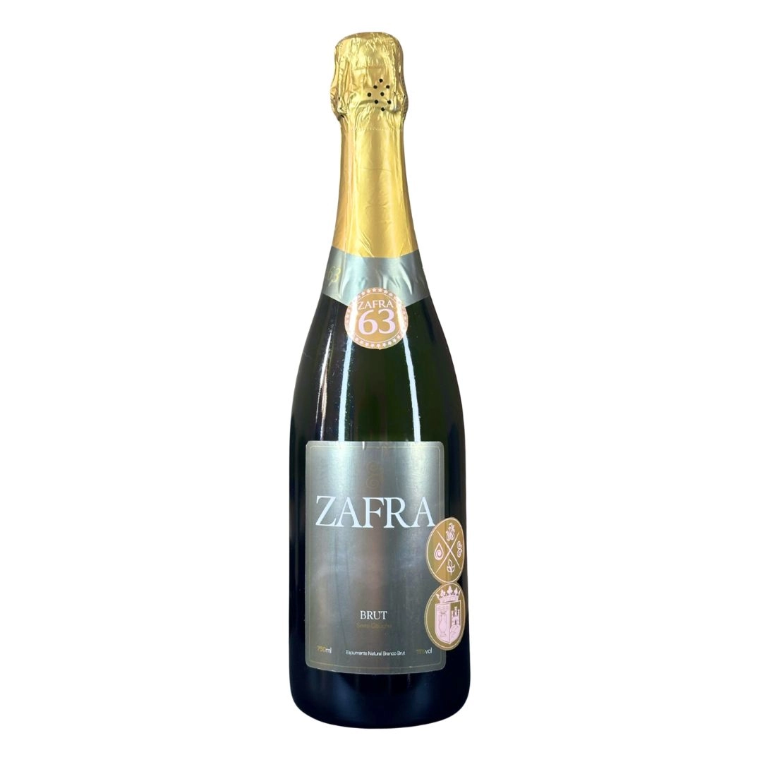 Zafra 63 Espumante Brut Branco 750 ml — Espumante brut brasileiro