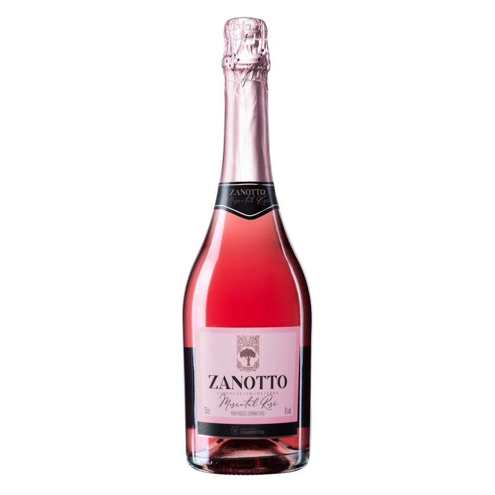 Zanotto Moscatel Rosé — Espumante brasileiro