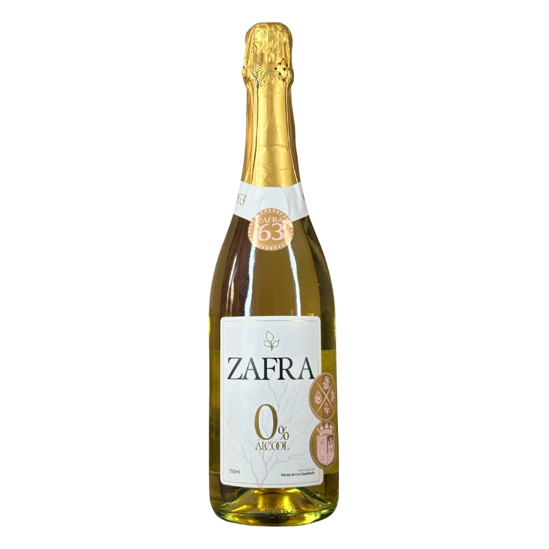 Zafra 63 Espumante Zero Álcool 750 ml — Espumante não alcoólico brasileiro
