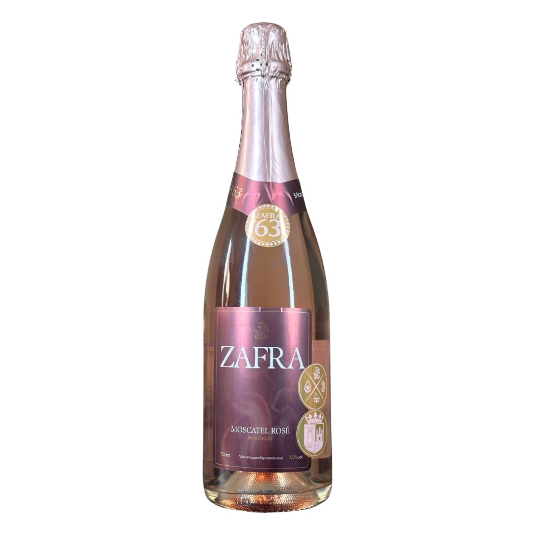 Zafra 63 Espumante Moscatel Rosé 750 ml — Espumante rosé brasileiro