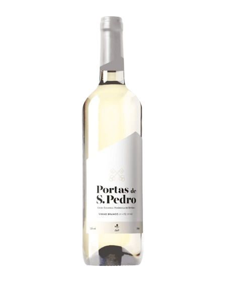Adega de Palmela PORTAS DE SÃO PEDRO — 750 ml — Vinho Fino Branco Seco português
